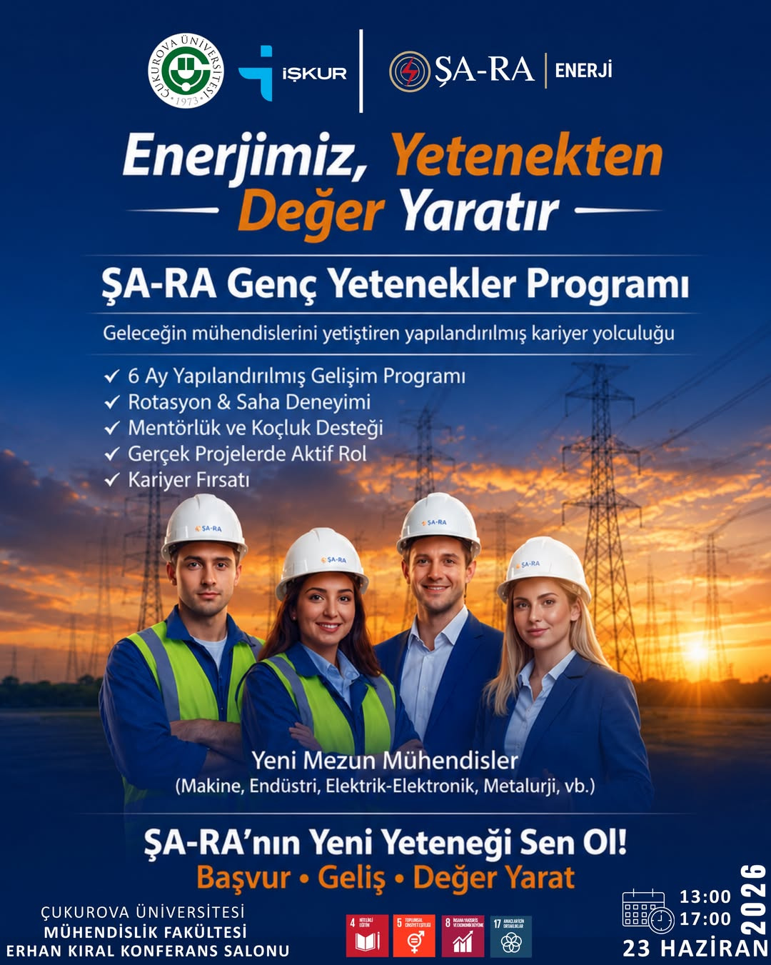 GENÇ MÜHENDİSLER İÇİN KARİYER FIRSATI!